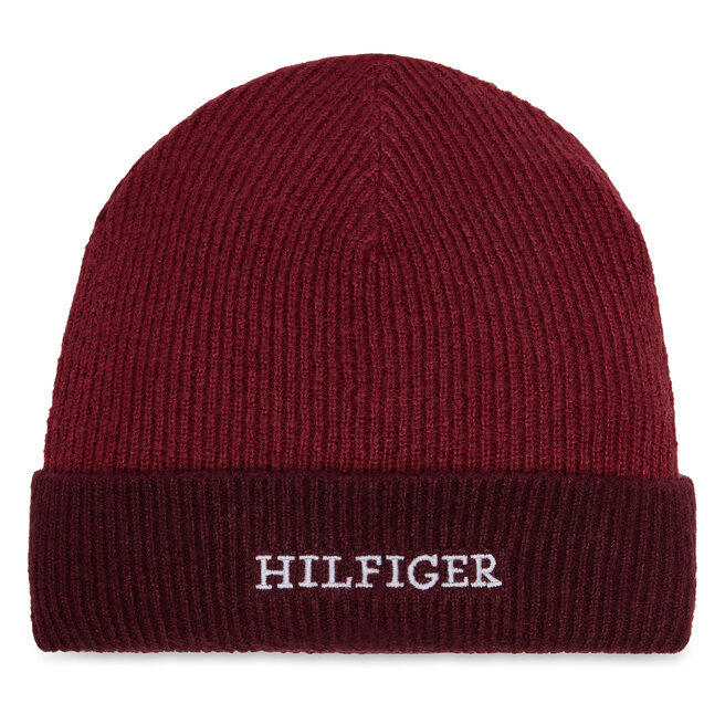 Czapka Tommy Hilfiger AU0AU01930 Czerwony -
