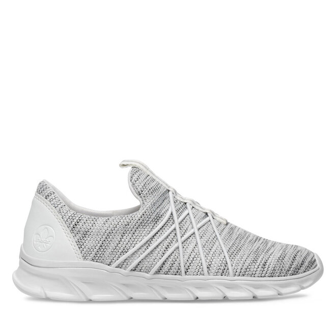 Sneakersy Rieker 54071-80 Szary - kobiece
