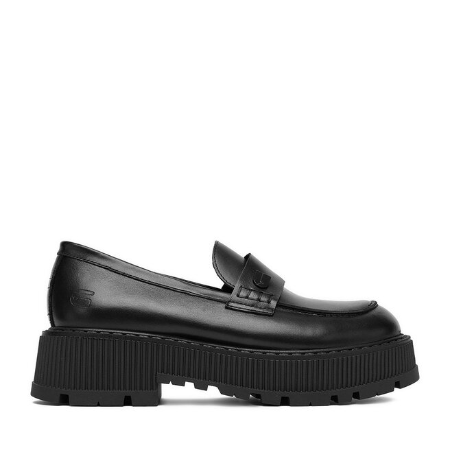 Loafersy G-Star Raw CEO-ELIF-9001-25-1 Czarny - kobiece