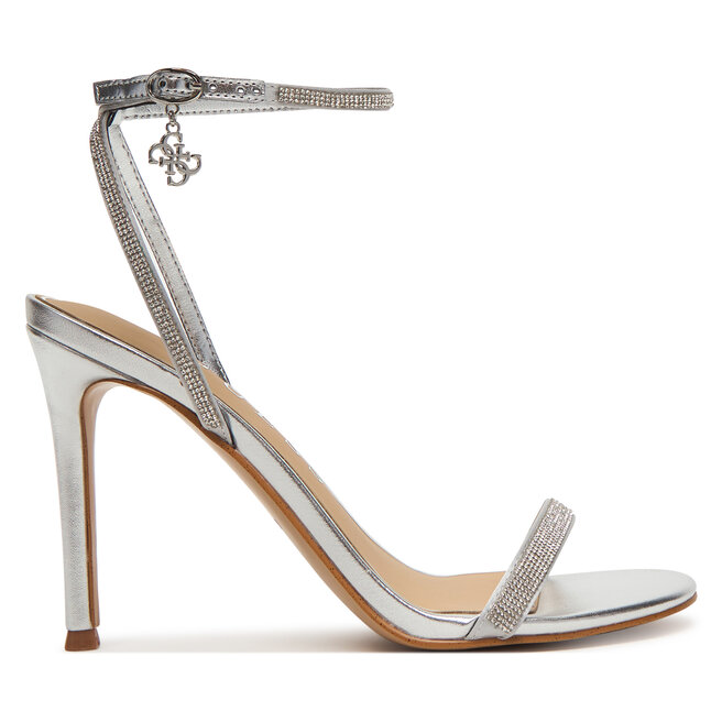 Sandały Guess FLJCHR SAT03 Srebrny - kobiece