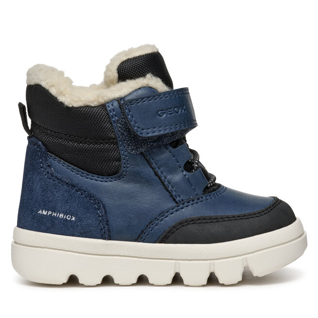 Kozaki Geox B Willaboom Boy B Ab B365BC 0ME22 C4008 M Niebieski - chłopięce