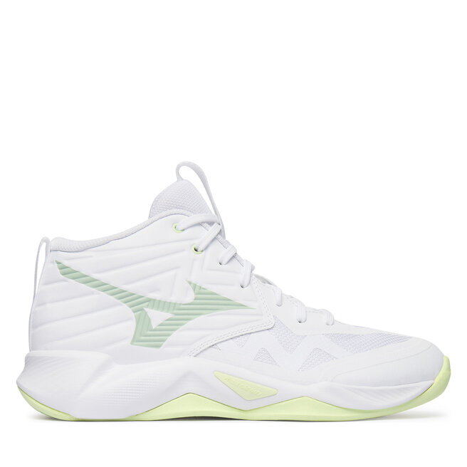 Buty halowe Mizuno Wave Momentum Pro Mid V1GC2545 Biały - kobiece