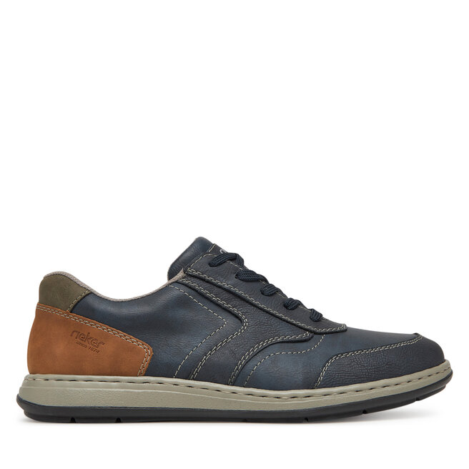 Sneakersy Rieker 17304-14 Granatowy - męskie