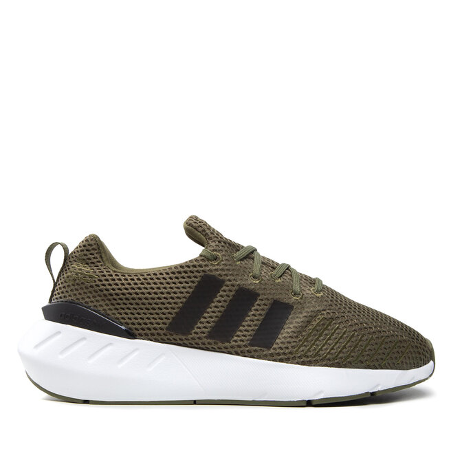 Sneakersy adidas Swift Run 22 J GZ0806 Zielony - chłopięce