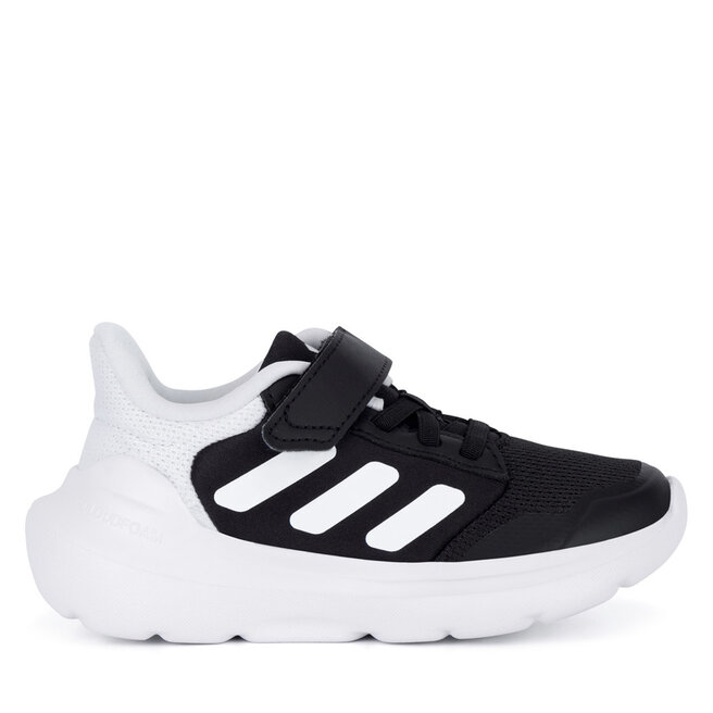 Sneakersy adidas TENSAUR RUN 3.0 EL C IE5983 Czarny - chłopięce