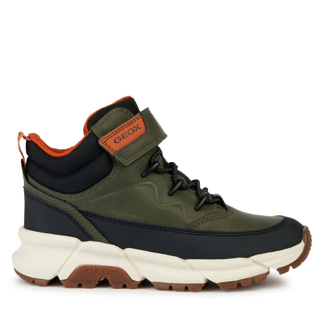 Kozaki Geox J Flexyper Plus Boy J36LCG 0MEFU C0623 M Khaki - chłopięce