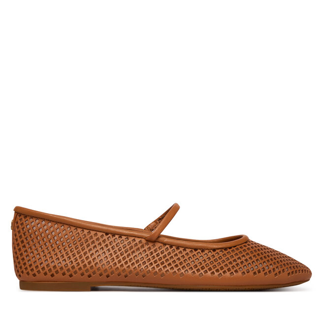 Baleriny LAUREN RALPH LAUREN Jayna 802P04176006 Brązowy -