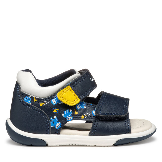 Sandały Geox B Sandal Zapito B556EA 05404 CF42Q Granatowy - chłopięce
