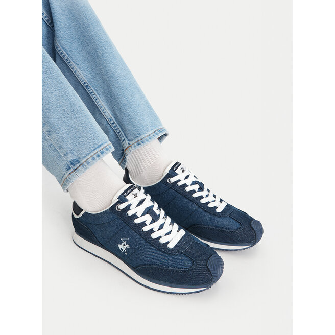 Sneakersy Beverly Hills Polo Club CEO-V12-1197 Granatowy - kobiece