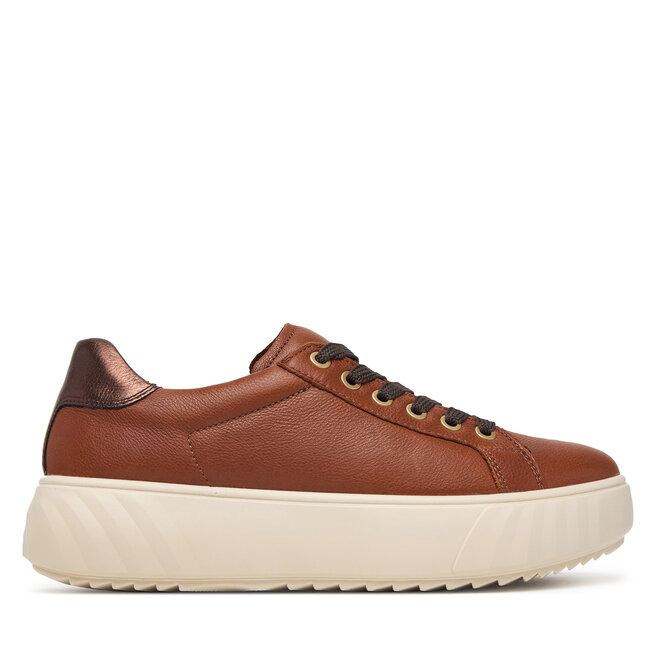 Sneakersy Ara Monaco 12-46523-37 Brązowy - kobiece