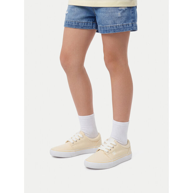 Tenisówki DC Shoes CEOWB-LEA-ZL-DC001-DZ Żółty - dziewczęce
