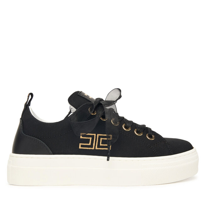 Sneakersy Elisabetta Franchi F4A9-E0528-1256 S Czarny - dziewczęce