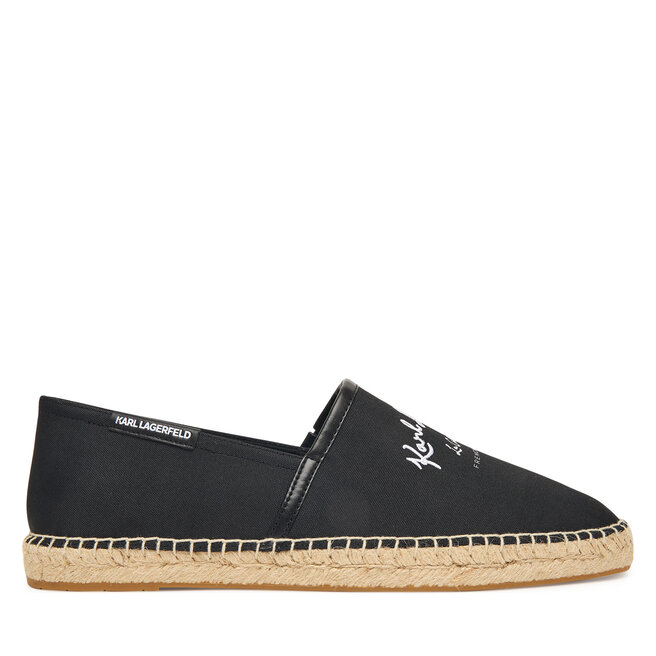 Espadryle KARL LAGERFELD KL70126 Czarny - męskie