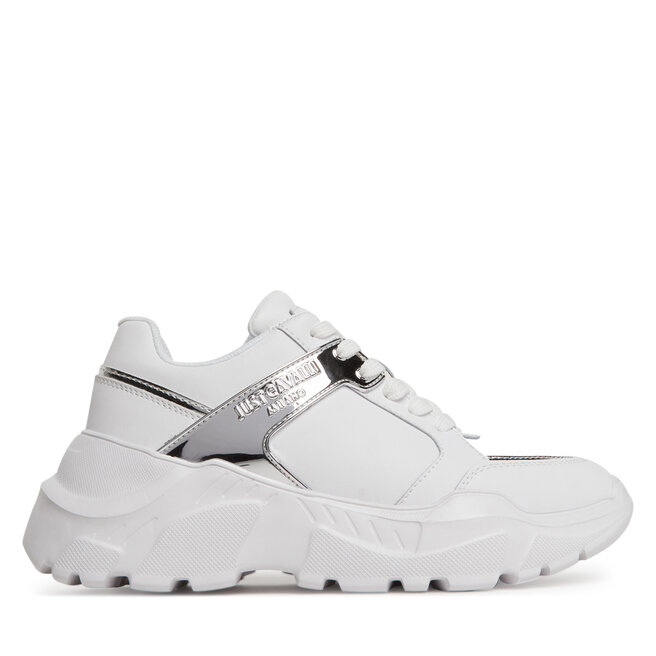 Sneakersy Just Cavalli 78RA3SL9 Biały - kobiece