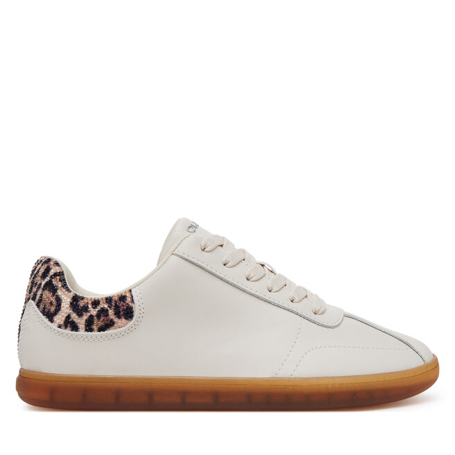 Sneakersy DKNY K1567385 Kremowy - kobiece