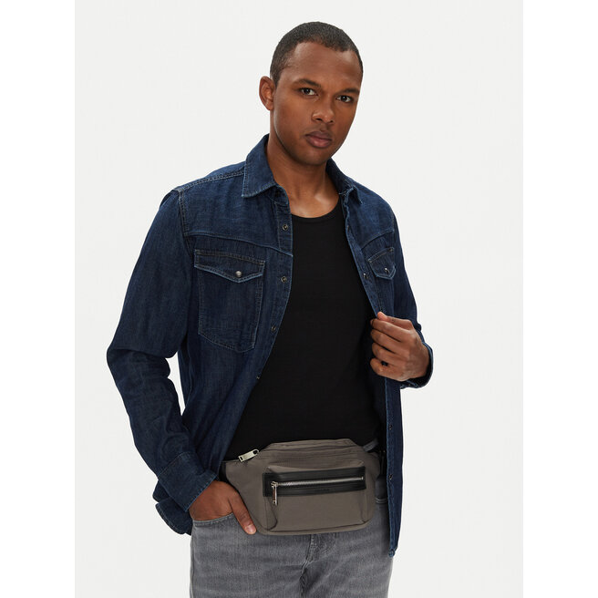 Nerka Calvin Klein Contrast Belt Bag LV04D3073G Szary -
