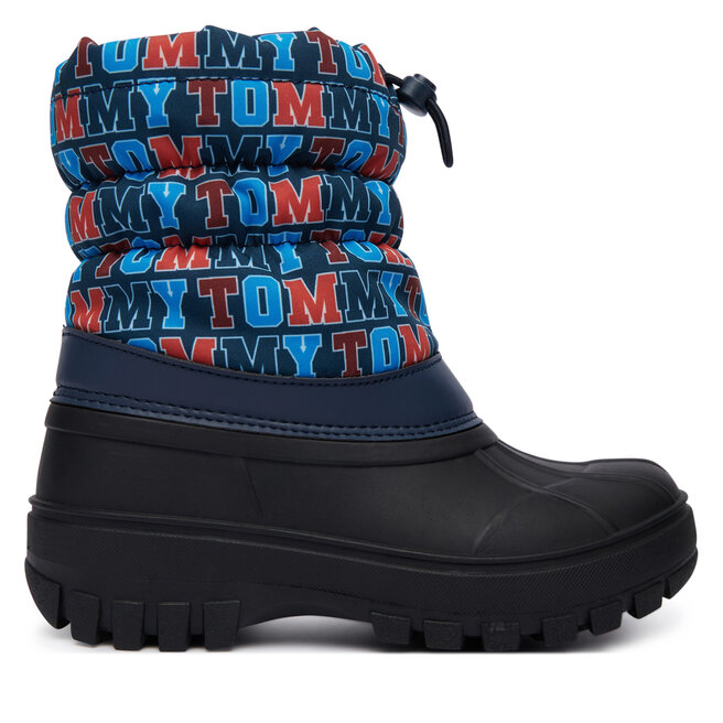 Śniegowce Tommy Hilfiger Seattle T1XD-35304-1970 S Granatowy - chłopięce