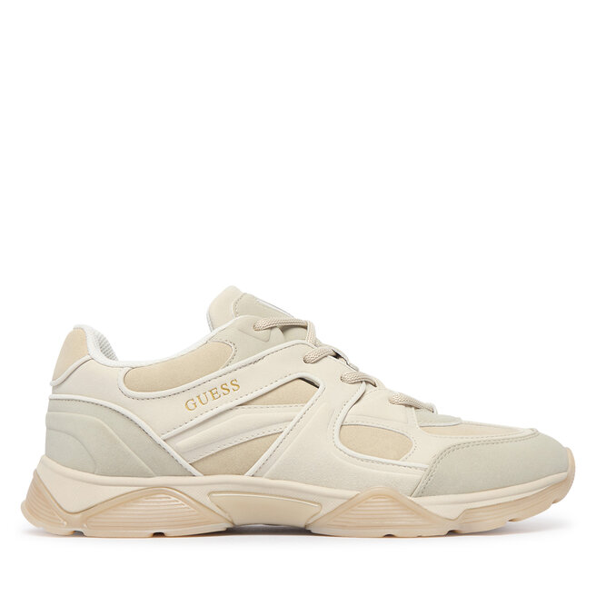 Sneakersy Guess FMFCAR FAB12 Beżowy jasny - męskie
