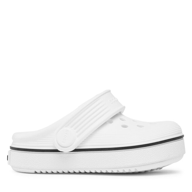 Klapki Crocs Crocs Crocband Clean Clog T 208479 Biały -