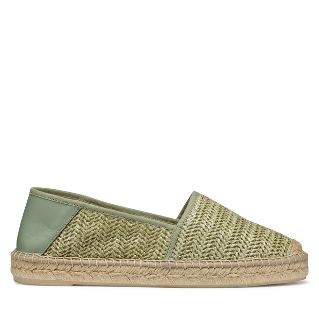 Espadryle Geox D Lampedusa D46V0A 02MLM C3002 Zielony - kobiece