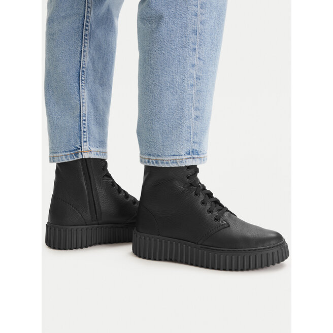 Trzewiki Clarks Torhill Style 26182918 Czarny - kobiece