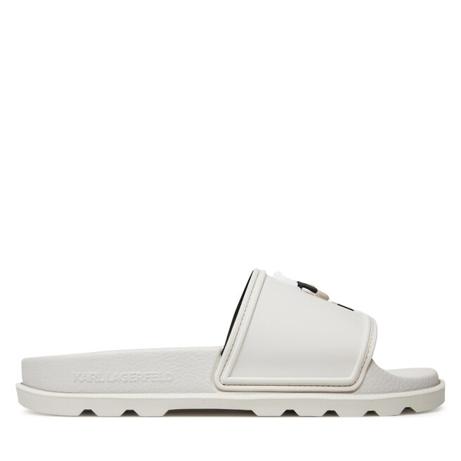 Klapki KARL LAGERFELD KL80970N Biały -