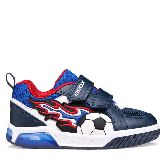 Sneakersy Geox J Inek Boy J659CB 01454 C0735 M Granatowy - chłopięce