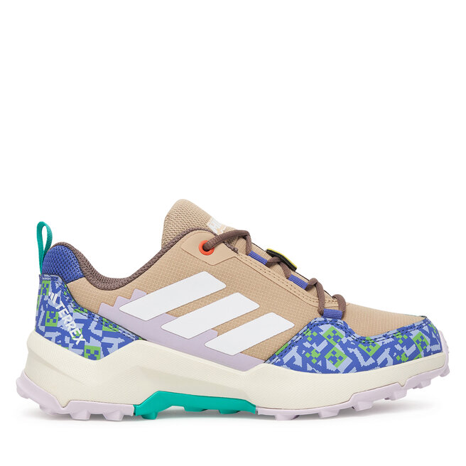 Trekkingi adidas Minecraft Terrex Ax4R Hiking JR1298 Beżowy - dziecięce
