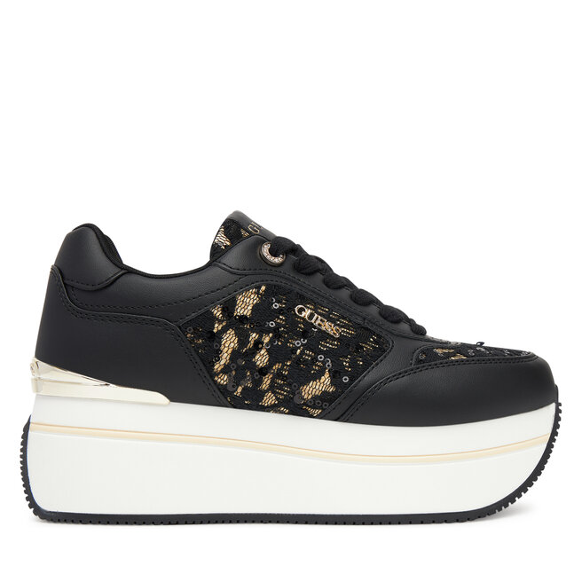 Sneakersy Guess FLTCM8 ELE12 Czarny - kobiece