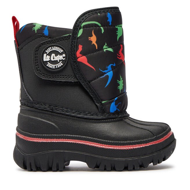 Śniegowce Lee Cooper LCJ-24-44-2861K Czarny - chłopięce