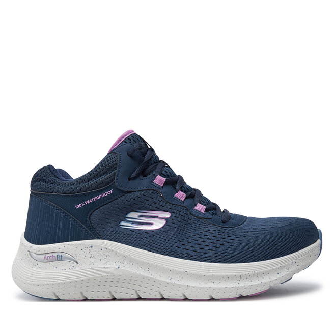 Sneakersy Skechers 150194/NVPR Granatowy - kobiece