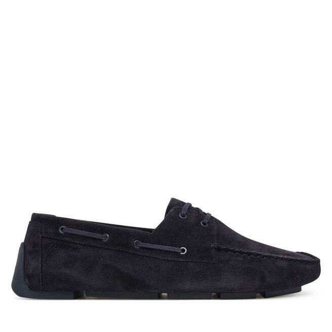 Mokasyny Calvin Klein Driver Boat Su HM0HM02084 Granatowy -