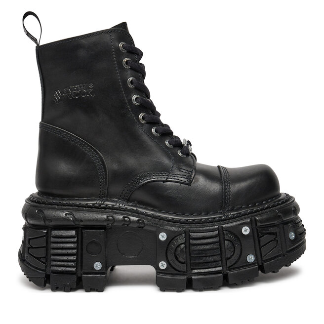 Glany NEW ROCK M-TANK083-C1 Czarny -