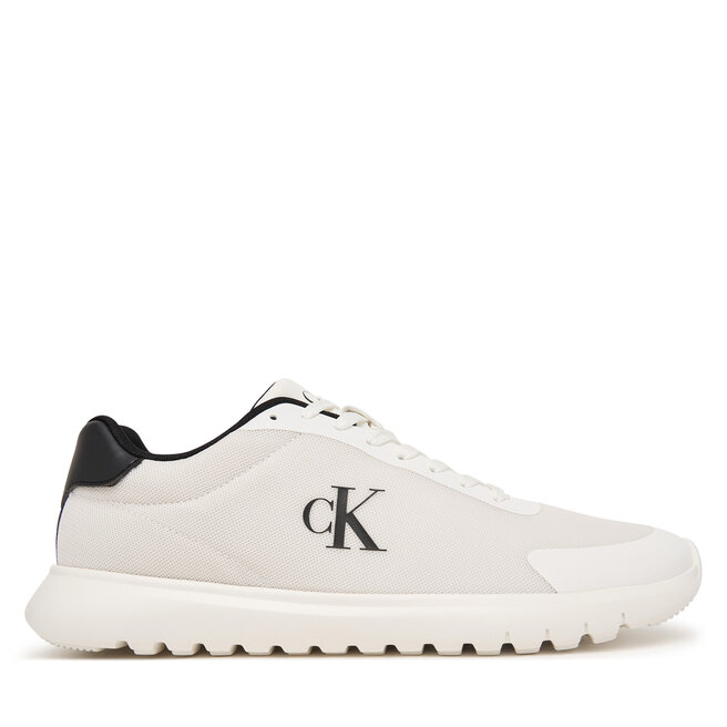 Sneakersy Calvin Klein 3 Eva Runner Mesh YM0YM01264 Biały - męskie