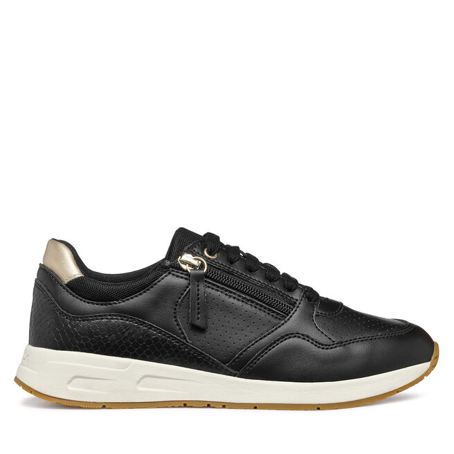 Sneakersy Geox D Bulmya D36NQB 0BCAR C9997 Czarny - kobiece