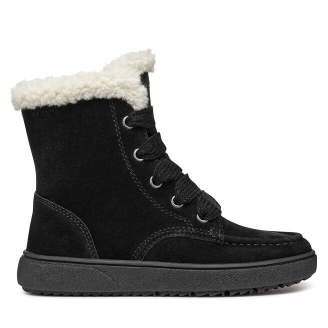 Kozaki Geox J Theleven Girl Wpf J46HYC 00022 C9999 S Czarny - dziewczęce