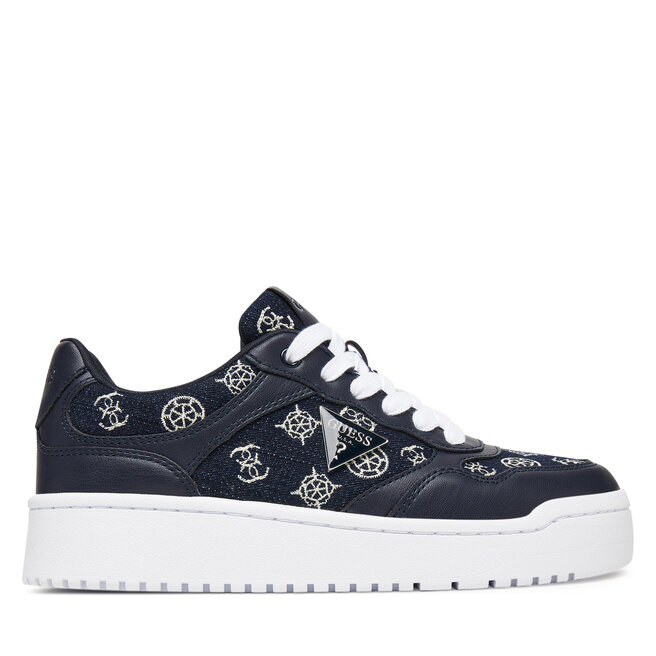 Sneakersy Guess FLTMR7 FAL12 Granatowy - kobiece