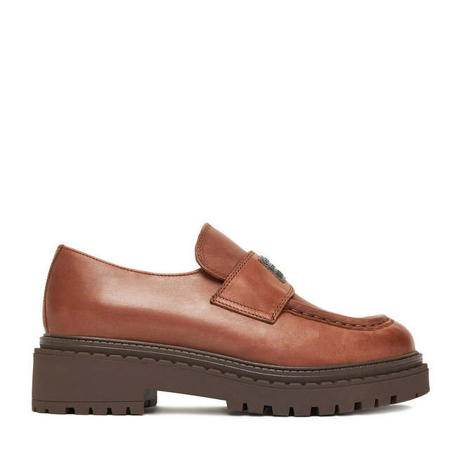 Loafersy G-Star Raw EO-DOLUNAY-25FW05 Brązowy - kobiece