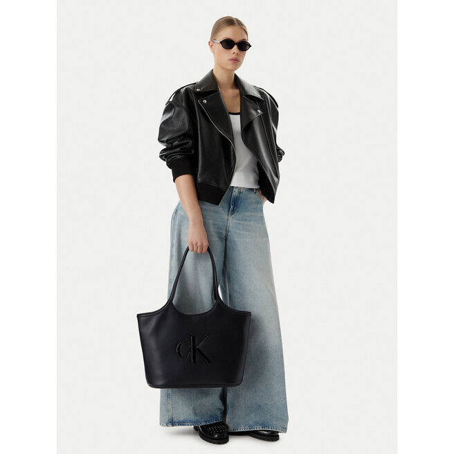 Torebka Calvin Klein Bold Ck LV04F3562G Czarny -