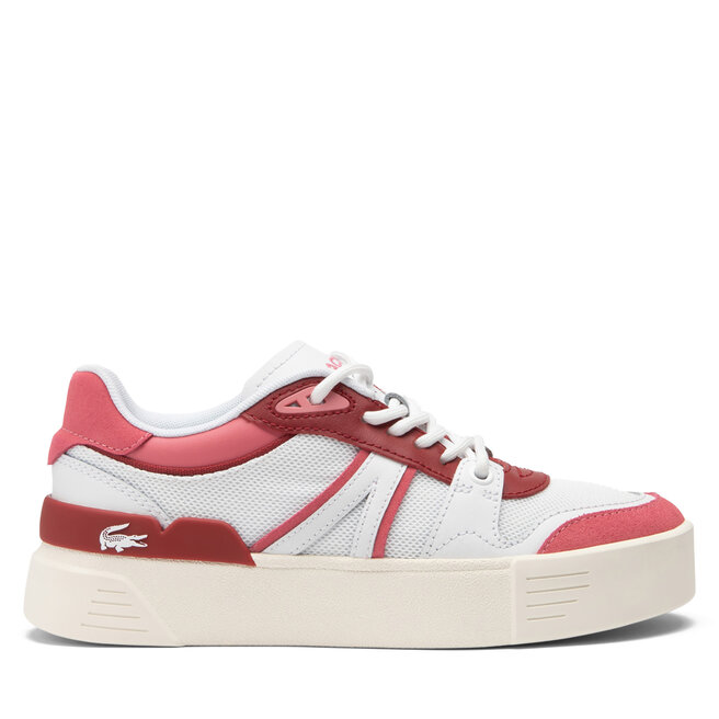 Sneakersy Lacoste L002 Evo Logo Tongue 747SFA0056 Biały - kobiece