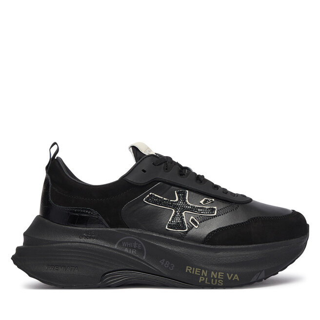 Sneakersy Premiata Hill Var 7905 Czarny - kobiece