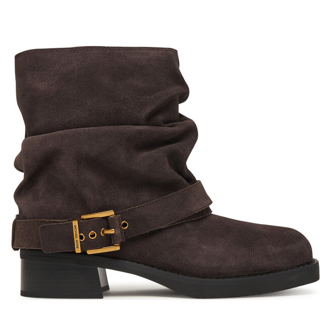 Botki MICHAEL Michael Kors Colby 40F5COFE5S Brązowy - kobiece