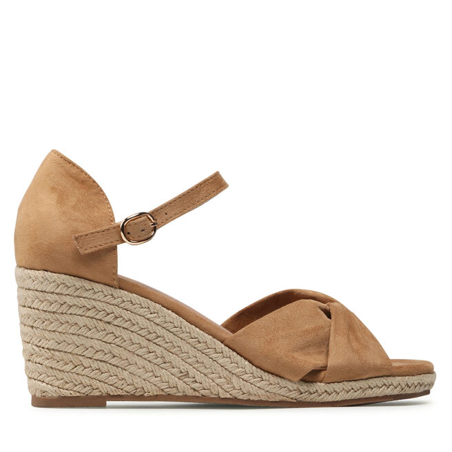 Espadryle Clara Barson WSS20524-01 Brązowy - kobiece