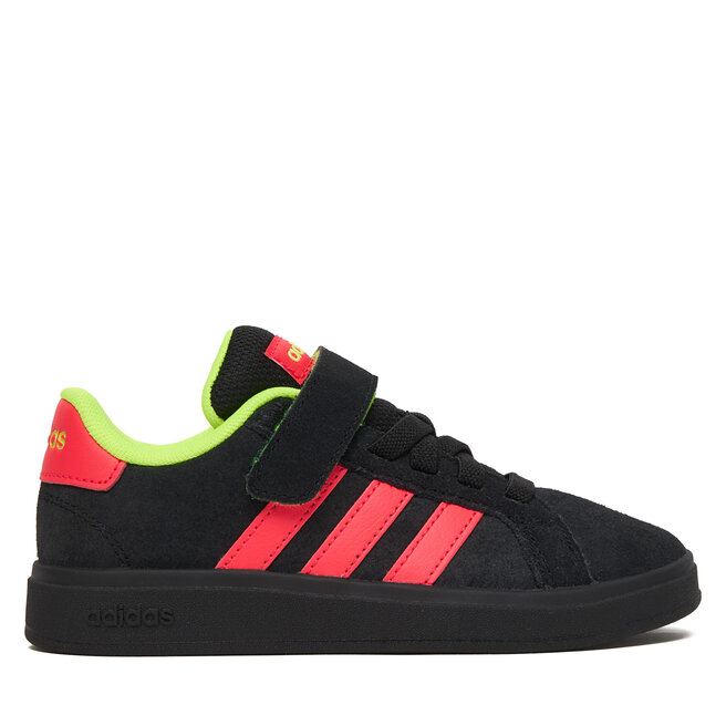 Sneakersy adidas Grand Court 00S El C JP9349 Czarny - chłopięce