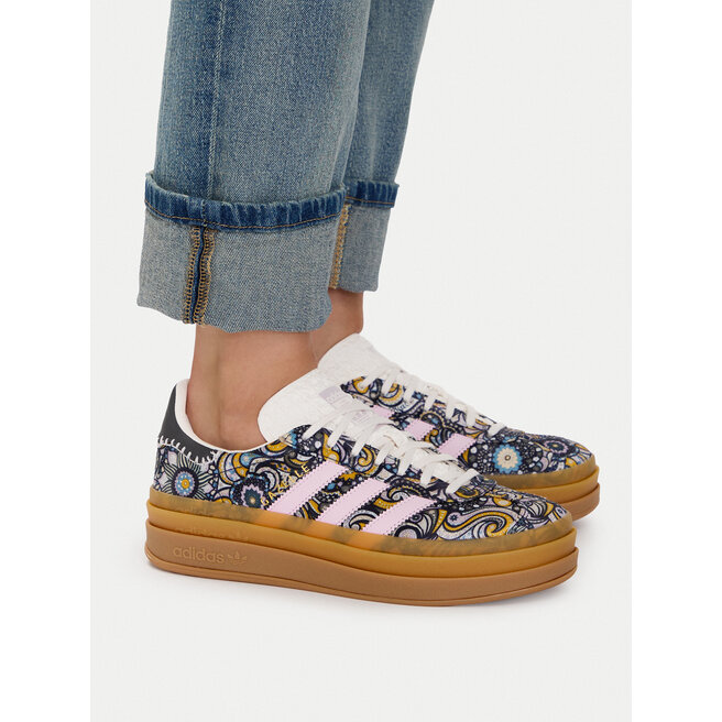 Sneakersy adidas Liberty London Gazelle Bold KK4698 Czarny - kobiece
