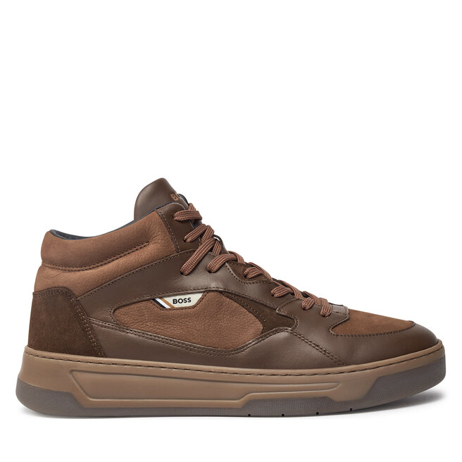 Sneakersy BOSS Baltimore 50529517 Brązowy - męskie