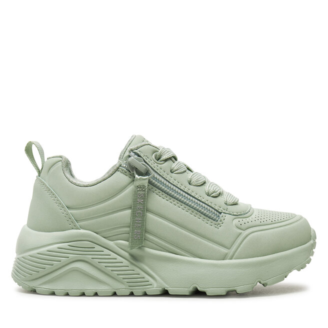 Sneakersy Skechers Uno Lite 310387L Zielony - dziewczęce