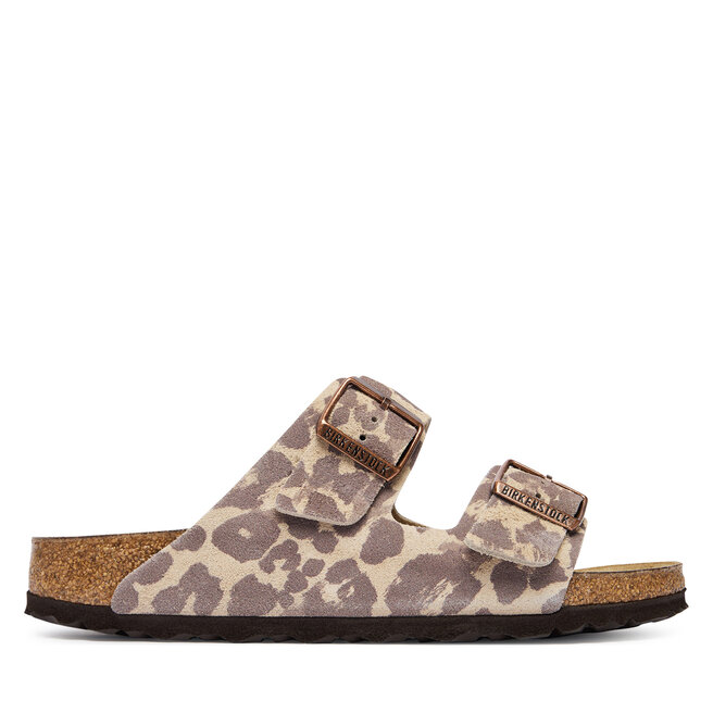 Klapki Birkenstock Arizona Print 1033330 Brązowy jasny -