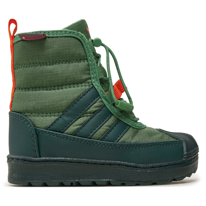 Kozaki adidas Superstar 360 2.0 ID4051 Zielony - chłopięce
