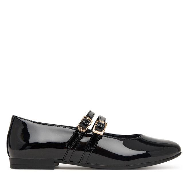 Baleriny Tommy Hilfiger T3A3-35131-0774 S Czarny -